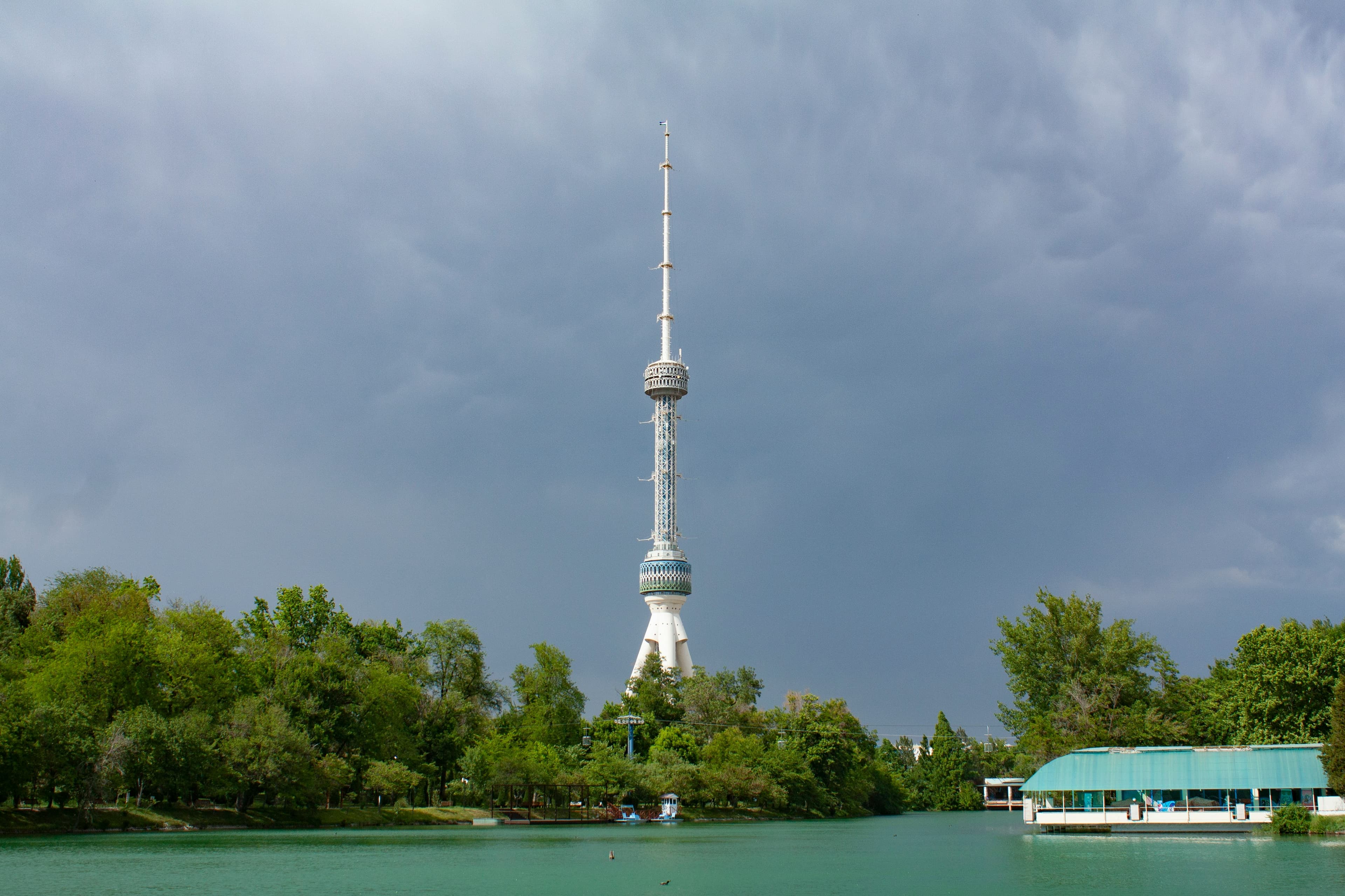 Tashkent television tower and skyline
