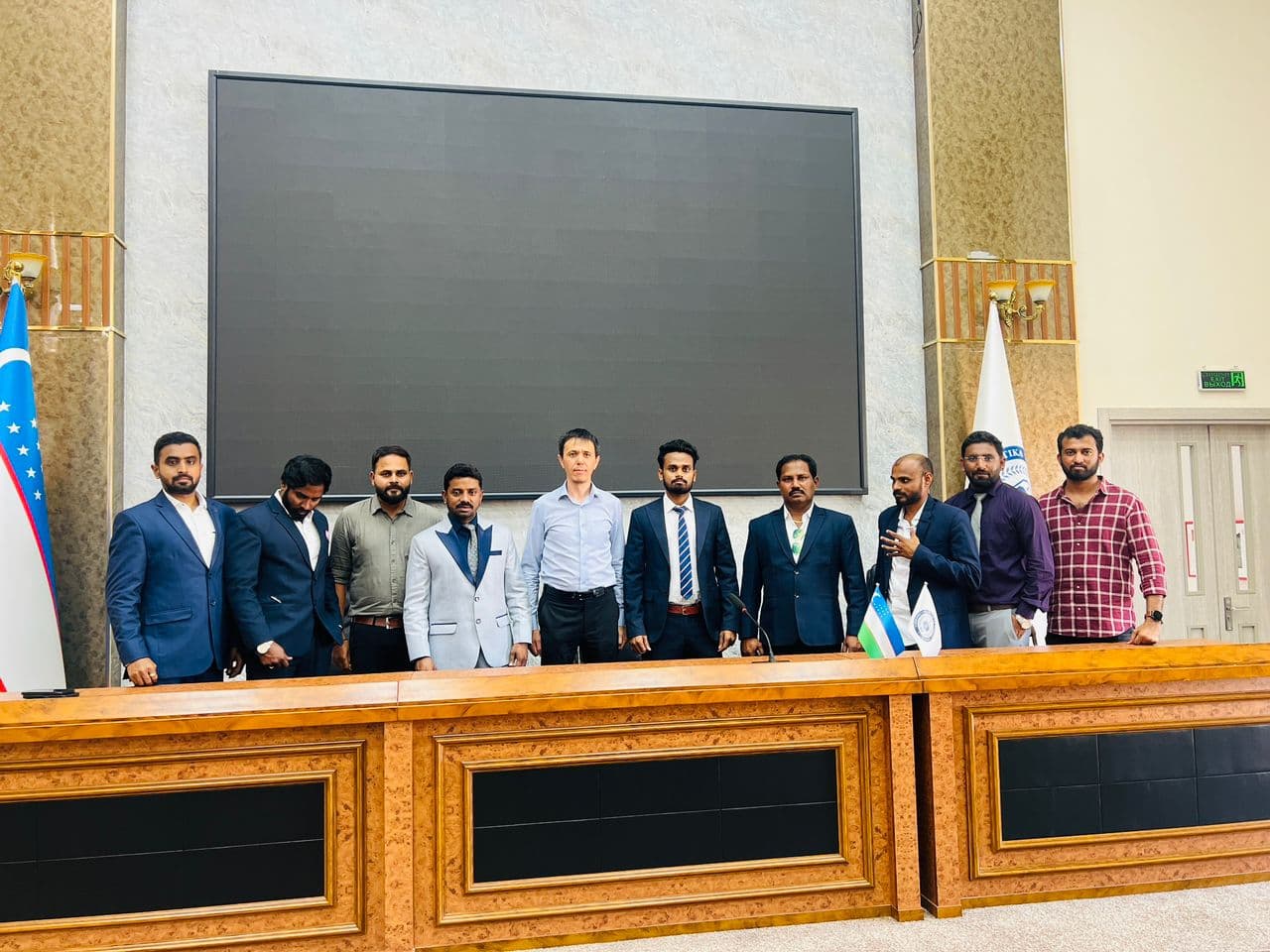 Blue Pen delegation with MIPER University officials